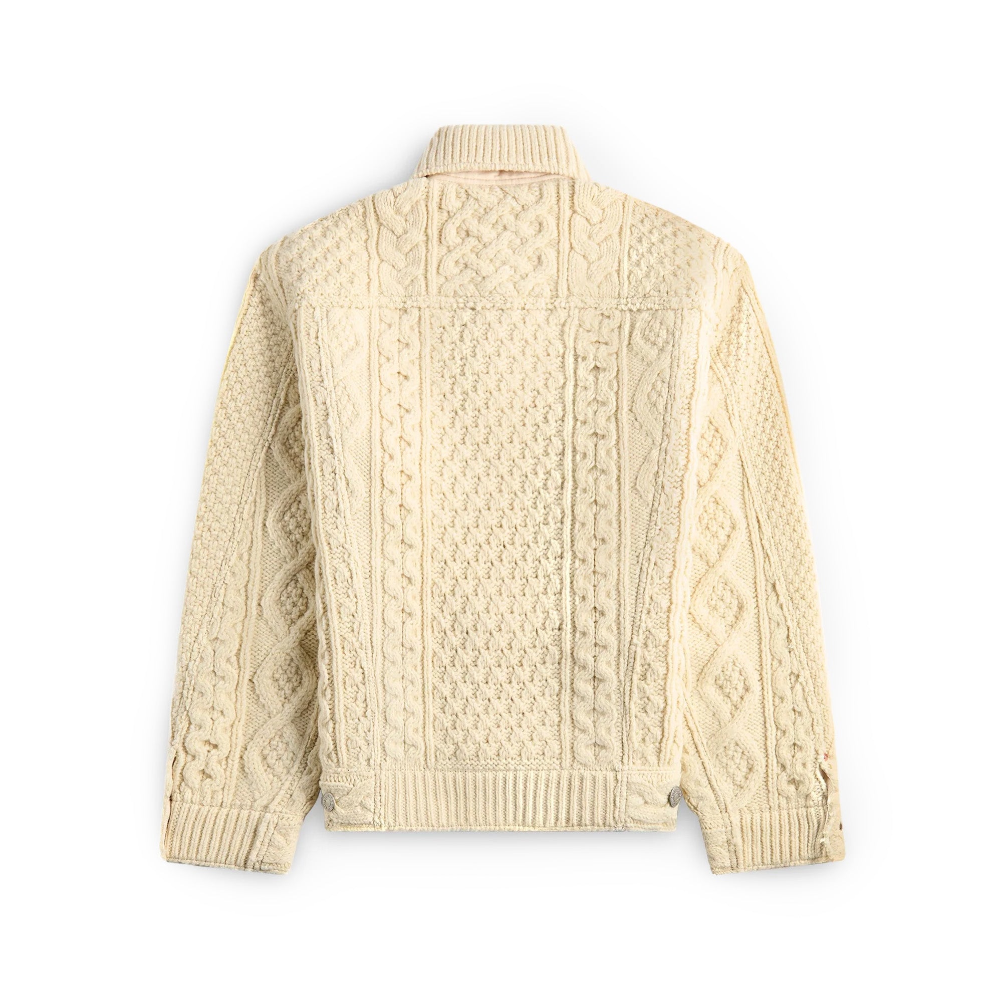 Junya Watanabe x Levi's Shetland Wool Trucker Jacket 'Natural' - ROOTED