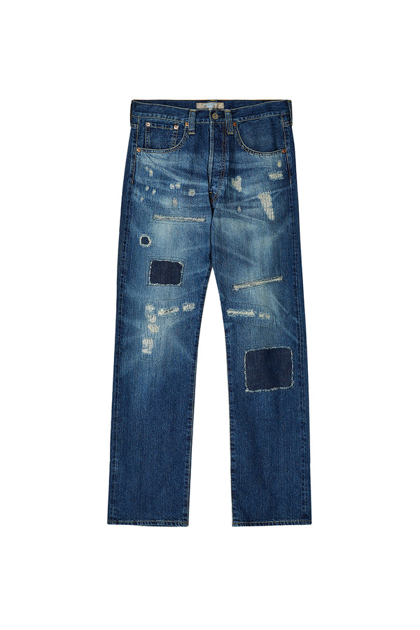 Junya Watanabe Distressed Selvedge Denim 'Indigo'