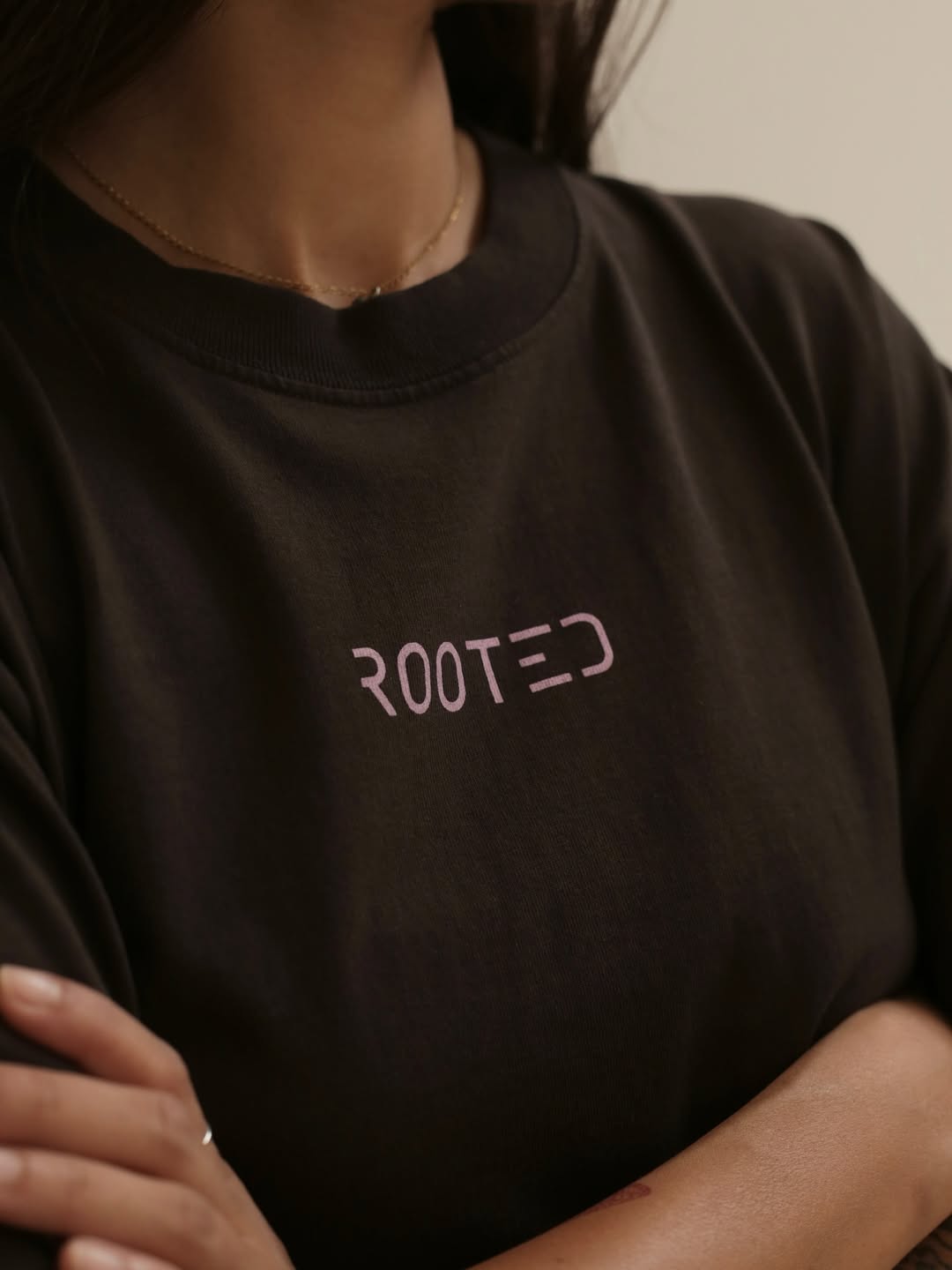 ROOTED Gulch Shop Tee 'Espresso/Ube' - ROOTED
