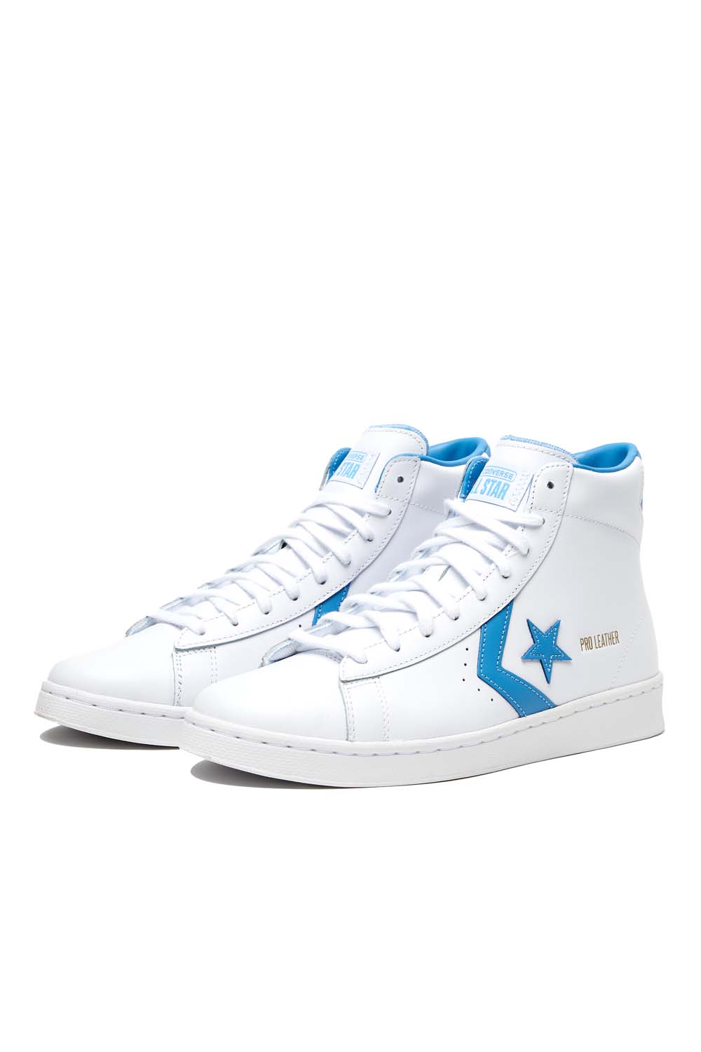 Converse Pro Leather Hi 'White/Coast Blue' - ROOTED