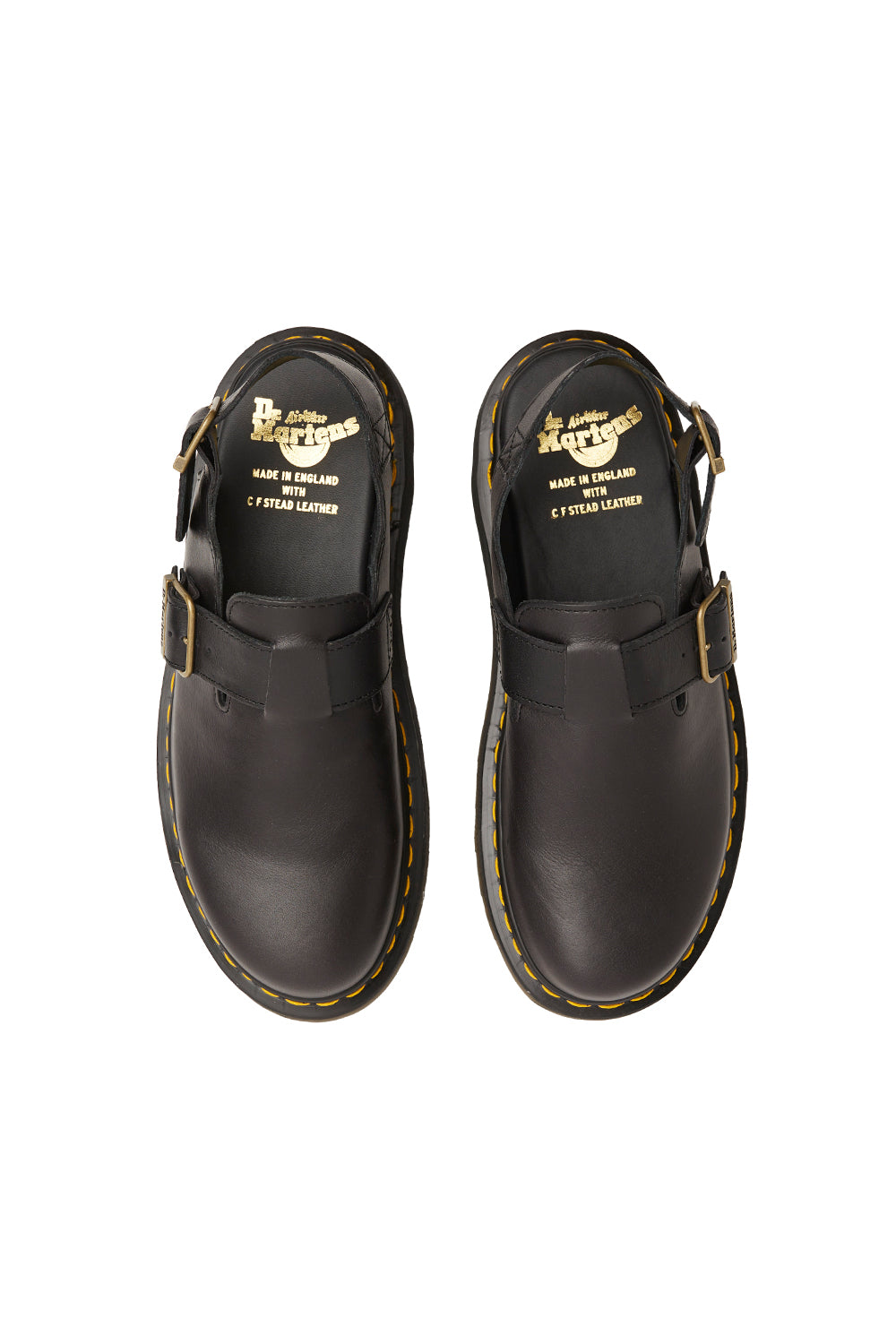 Dr Martens Jorge Mule 'Black' - ROOTED