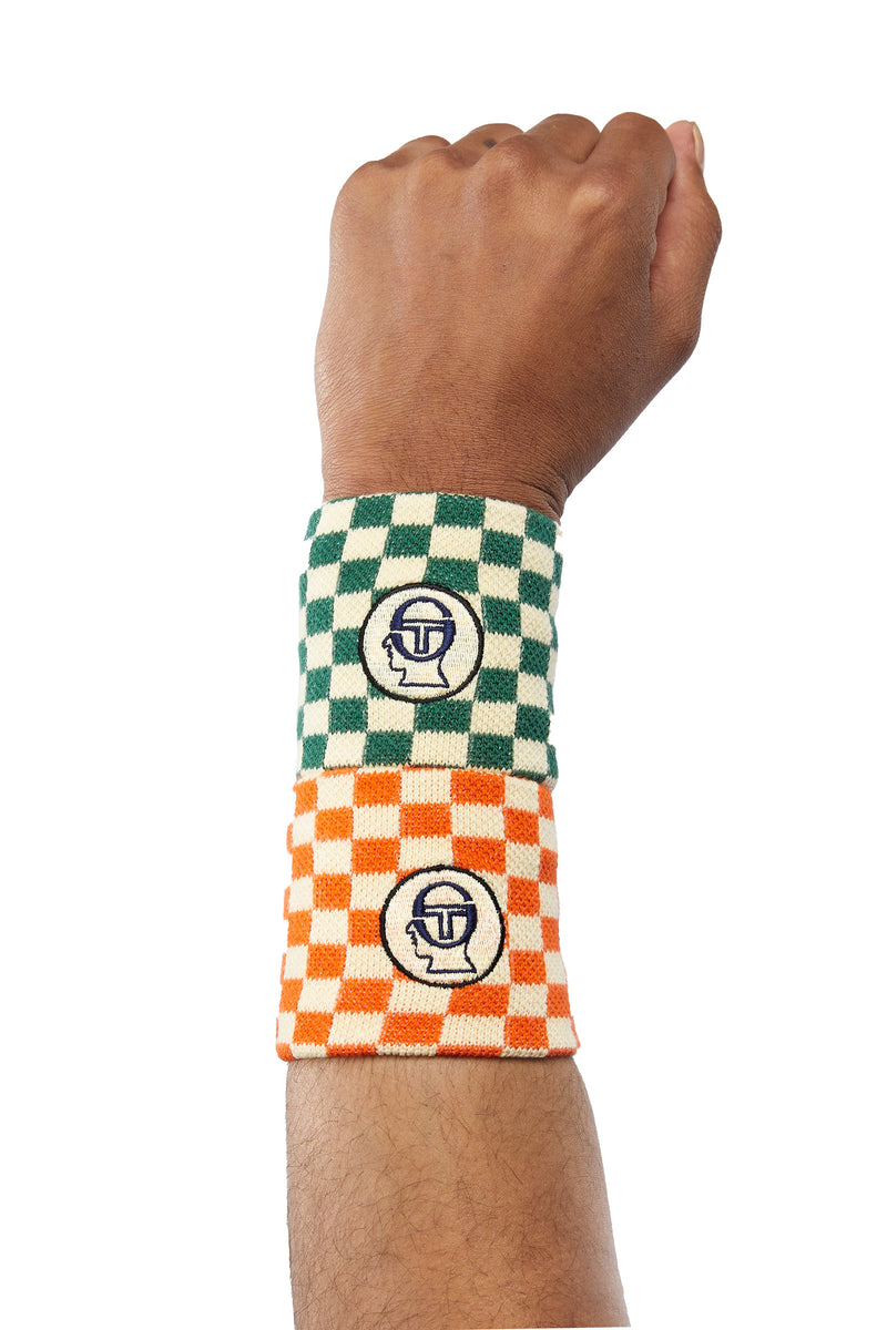 Brain Dead x Sergio Tacchini Wristband 'Orangade' - ROOTED