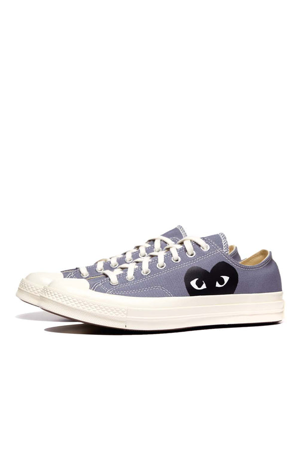 COMME des GARÇONS Play Converse Chuck Taylor Low 'Grey' - ROOTED