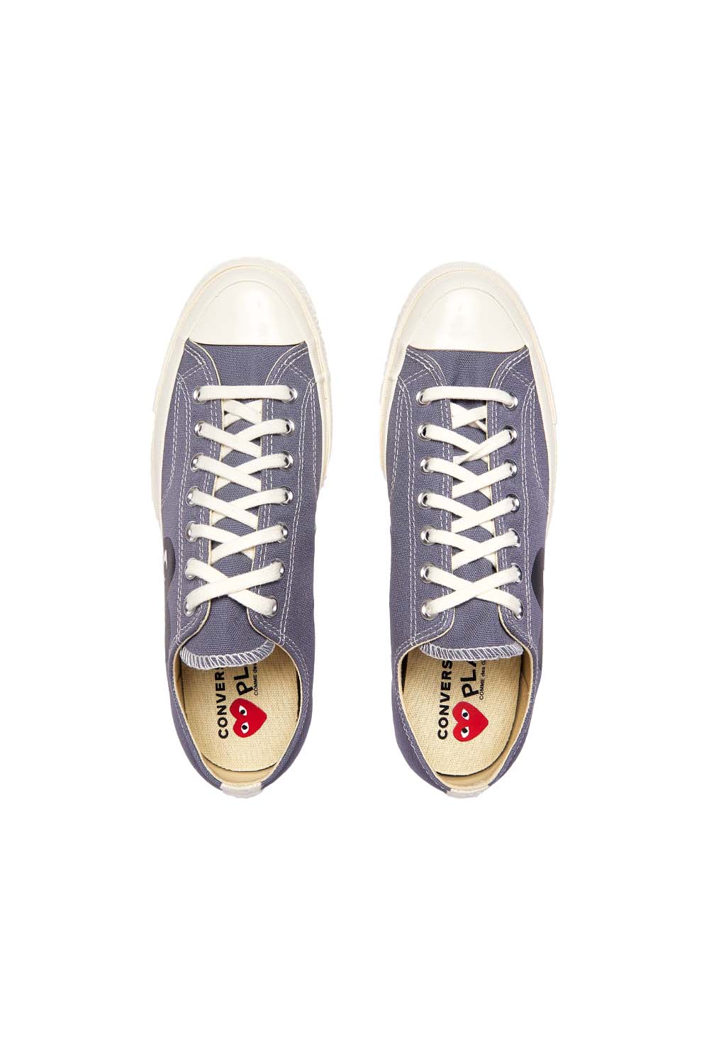 COMME des GARÇONS Play Converse Chuck Taylor Low 'Grey' - ROOTED