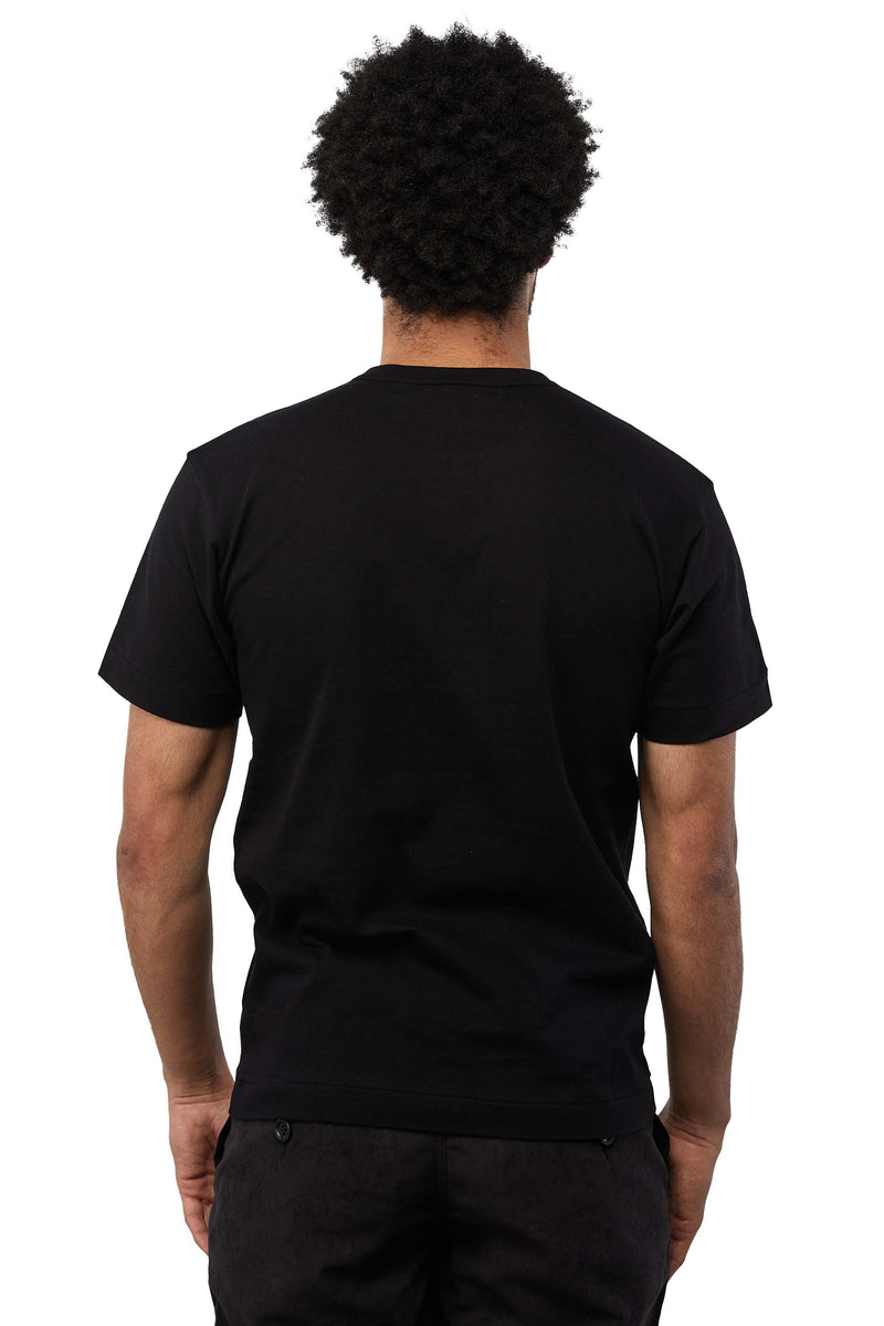 COMME des GARÇONS PLAY T-Shirt 'Black/Red' - ROOTED