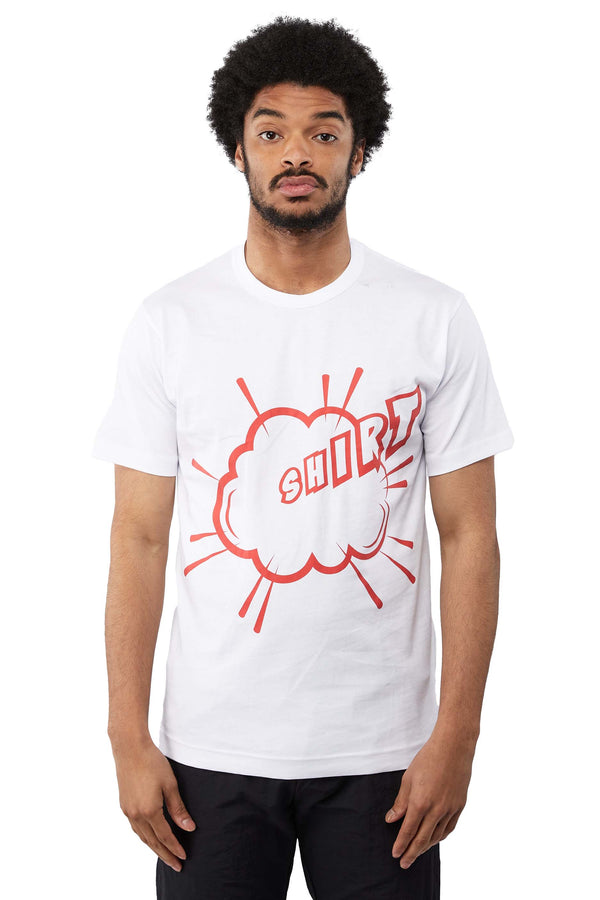Comme des Garçons Cloud Tee 'White' - ROOTED