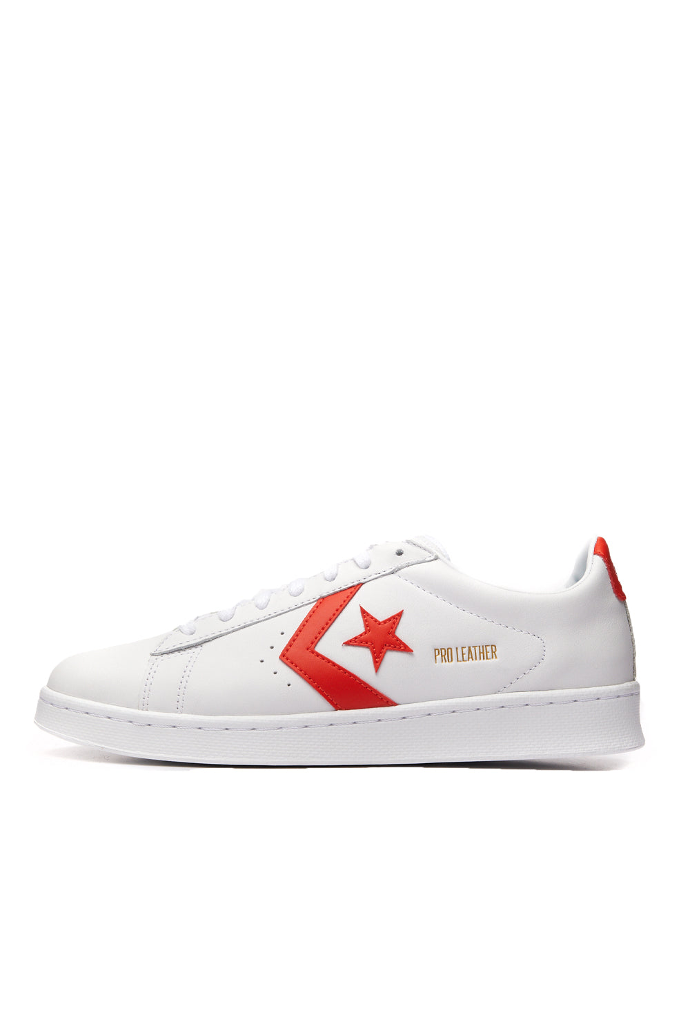 Converse Pro Leather Low 'White/Bright Poppy' - ROOTED