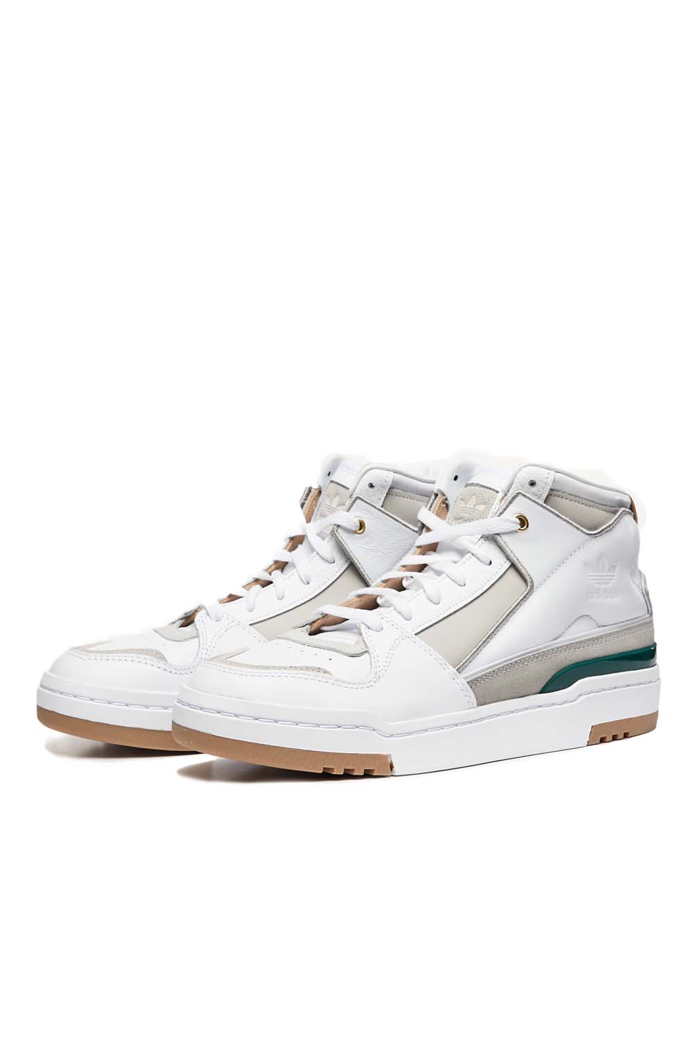 adidas Forum Luxe Mid 'Footwear White/Core Green' - ROOTED