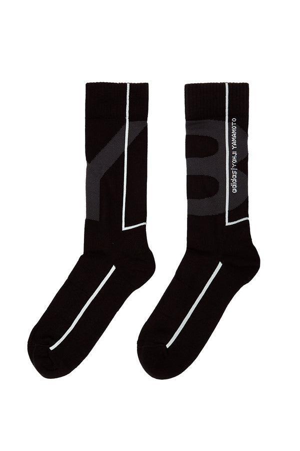 Y-3 CL Logo Socks 'Black' - ROOTED