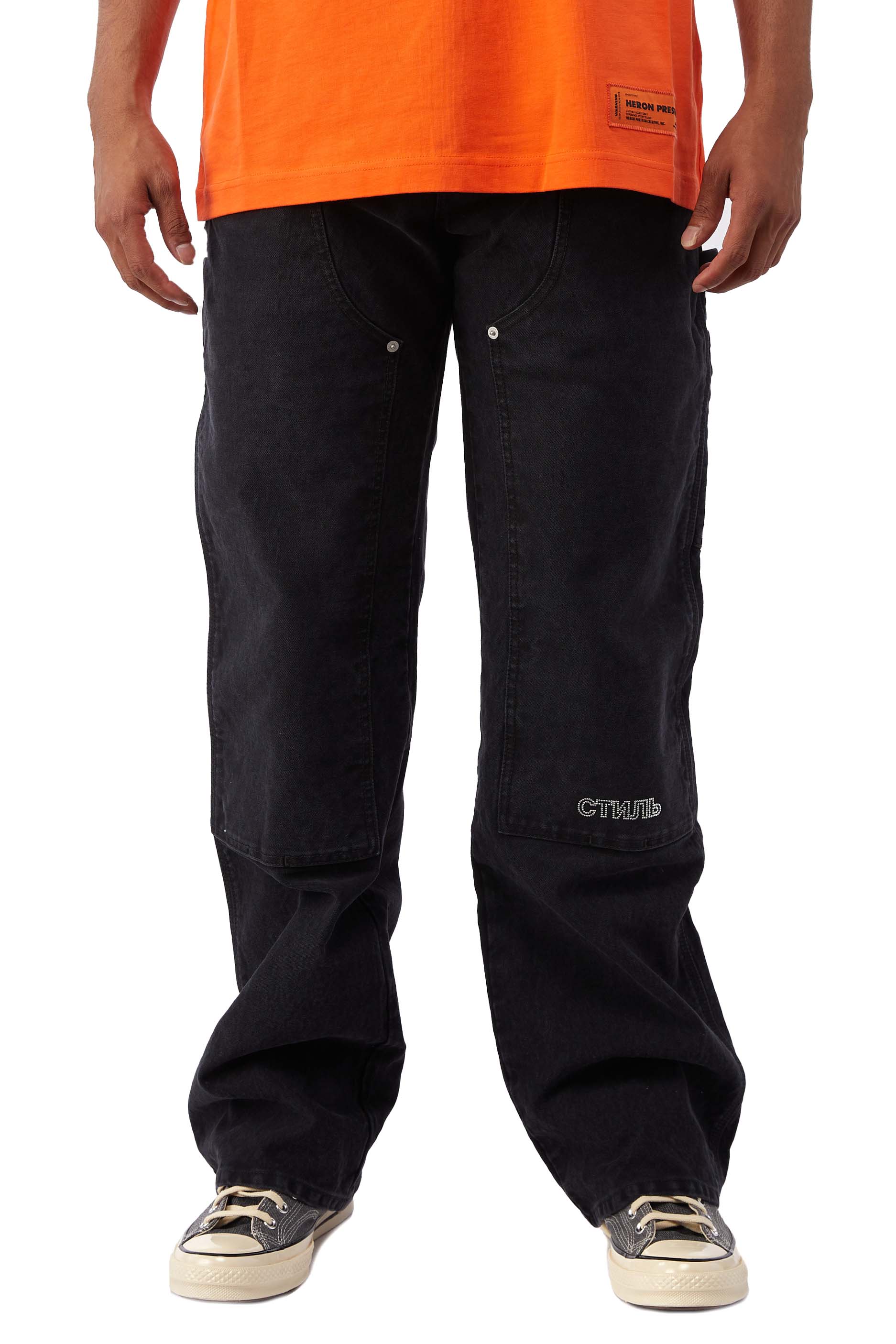 Heron Preston Carpenter Pant 'Black' - ROOTED