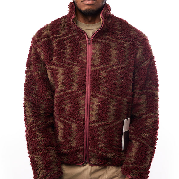 Polar Fleece Full Zip / Morgan Jacquard - JOHN ELLIOTT