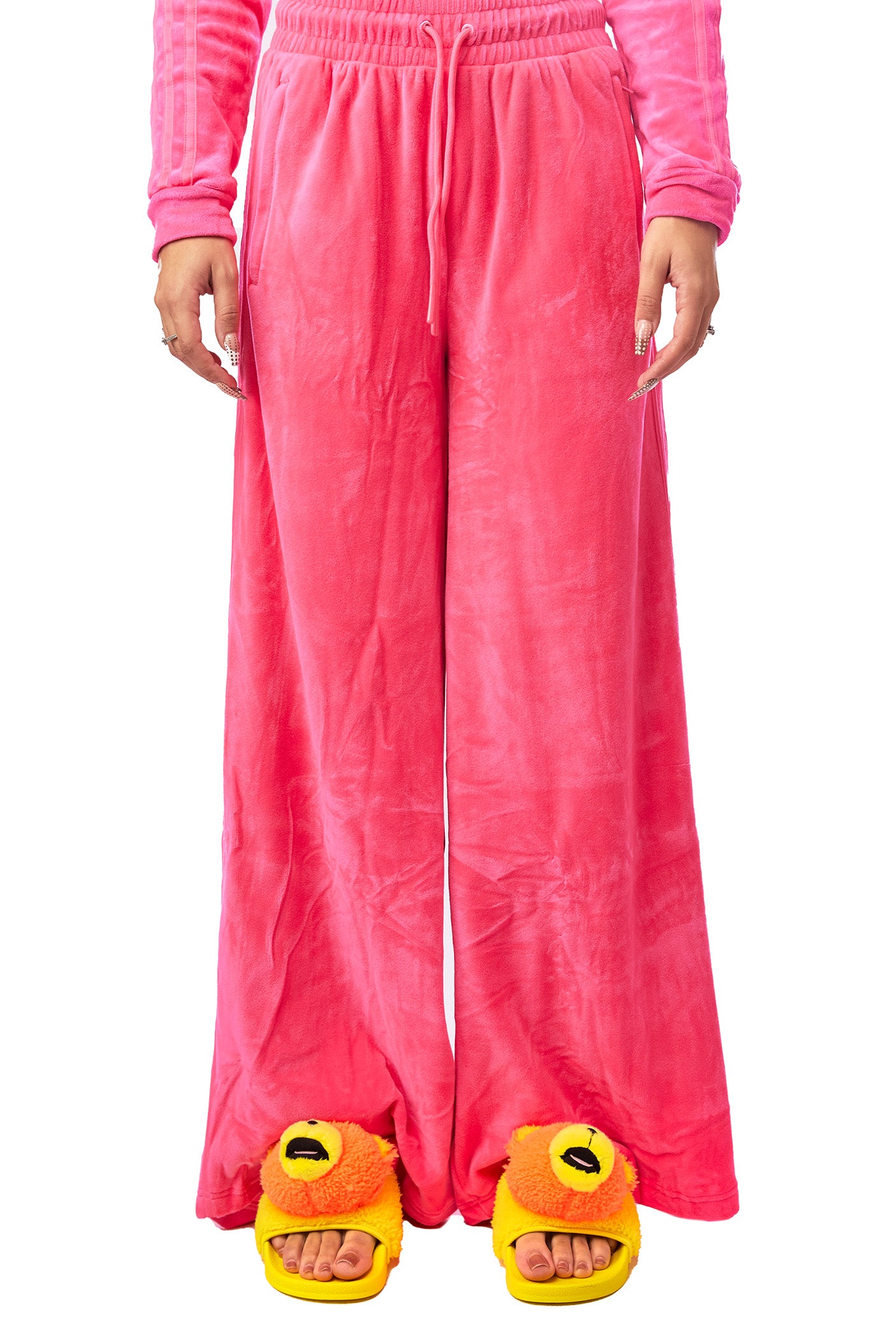 Women's adidas x Jeremy Scott Track Pant 'Pink' - ROOTED