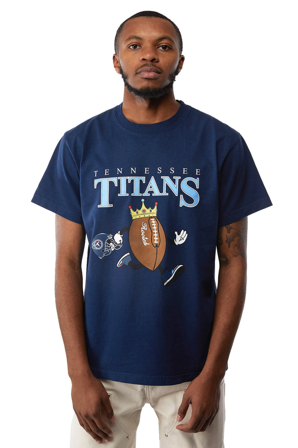 ROOTED x Titans King Tee 'Navy' - ROOTED