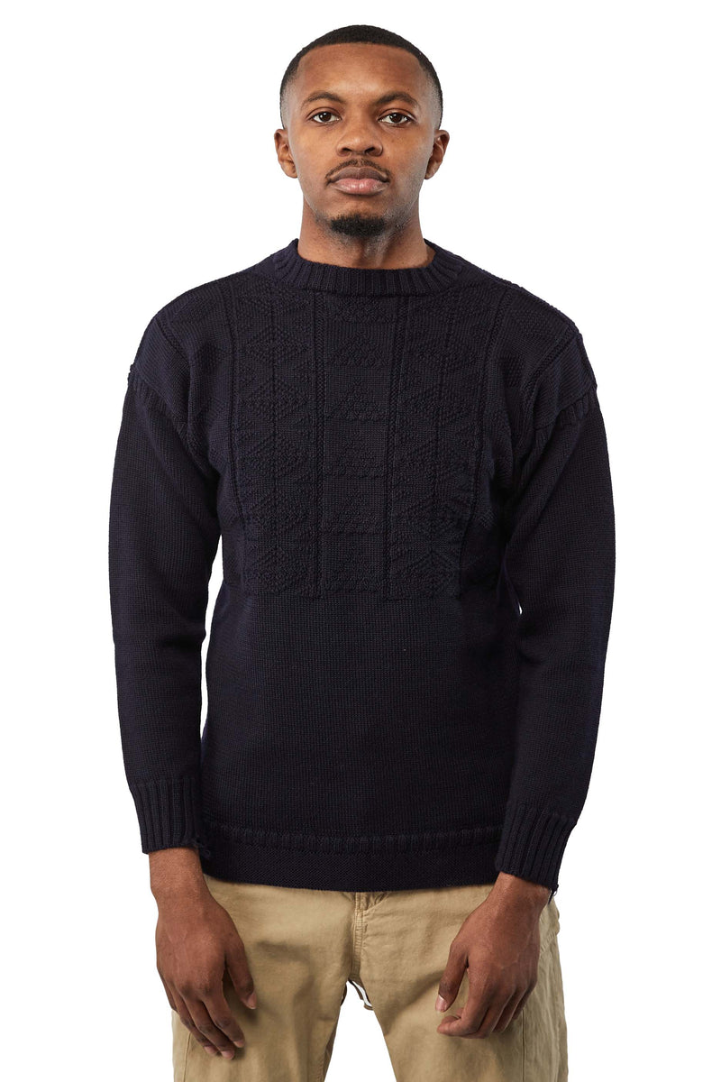 Maison Margiela Pullover Sweater 'Navy' | ROOTED