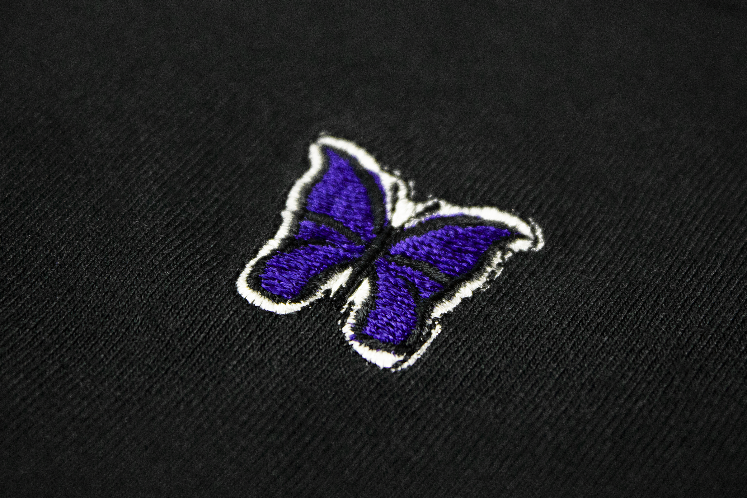 Needles L/S Crew Neck Tee 'Black' - ROOTED