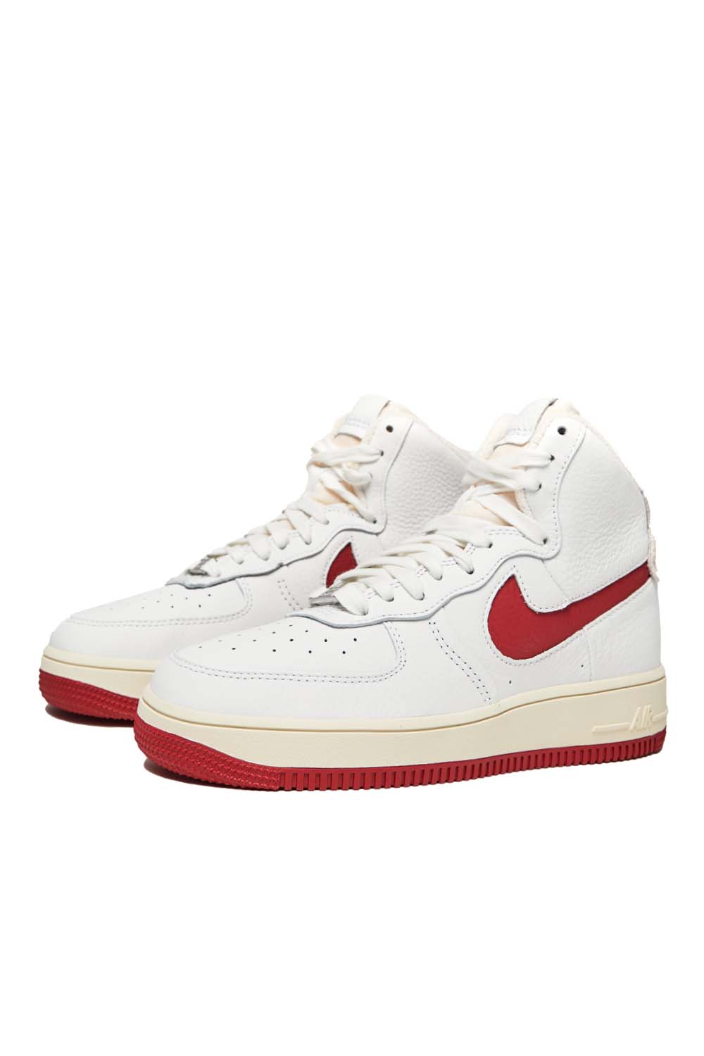 Women's Nike Air Force 1 Sculpt 'Summit White/Gym Red' - ROOTED