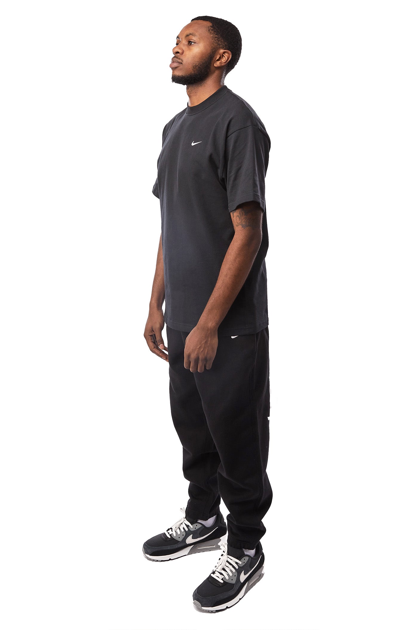 Nike Solo Swoosh Sweatpants 'Black' - ROOTED