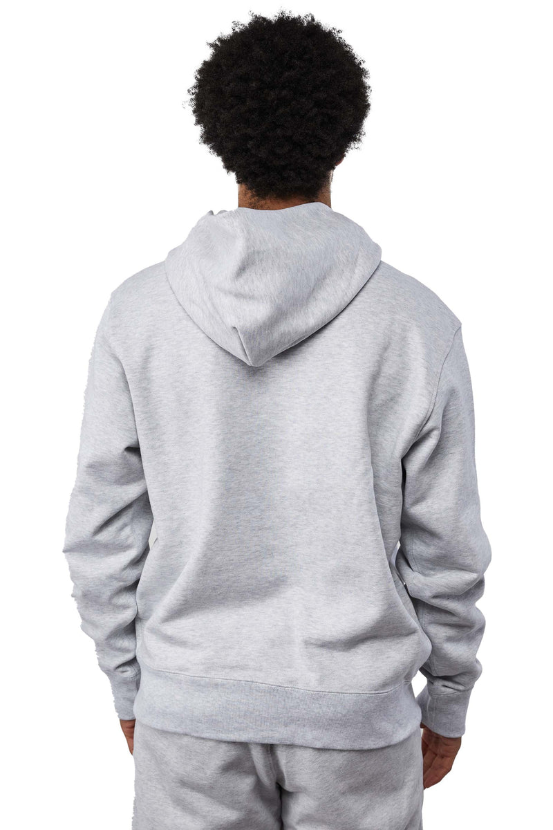 Adidas heather grey online hoodie