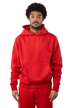 adidas PW Basics Hoodie 'Red' - ROOTED