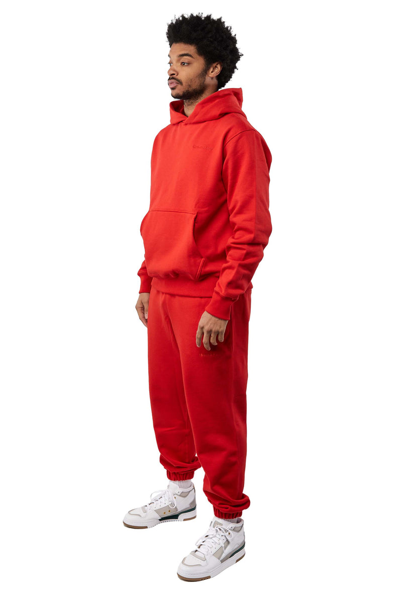 adidas PW Basics Hoodie 'Red' - ROOTED