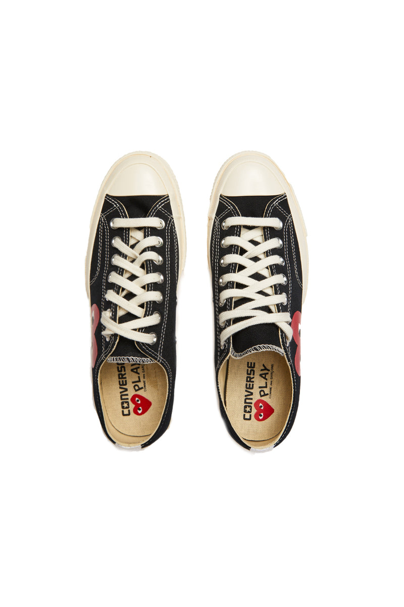 Collega gas Aangenaam kennis te maken Comme des Garcons PLAY x Converse Chuck 70 Low Single Heart Shoes | ROOTED