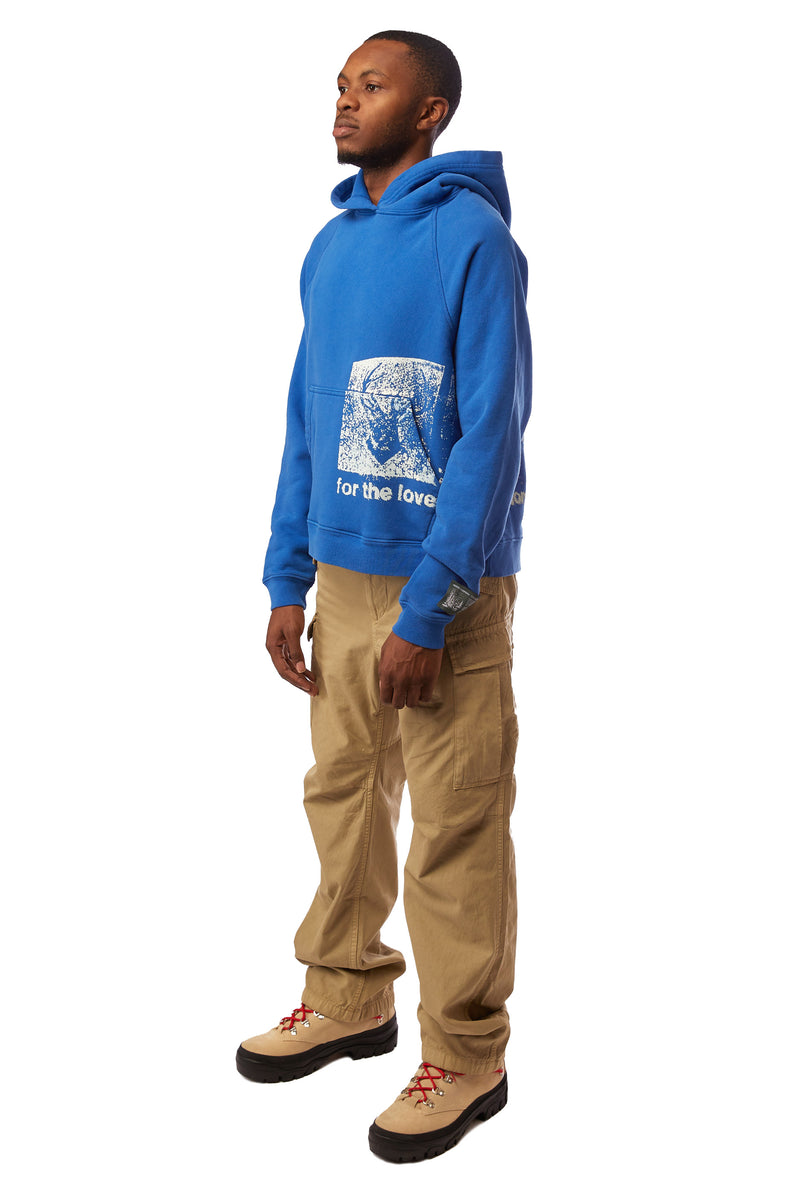 Mountain Logo Hooded Sweatshirt in Royal Blue – REESE COOPER®