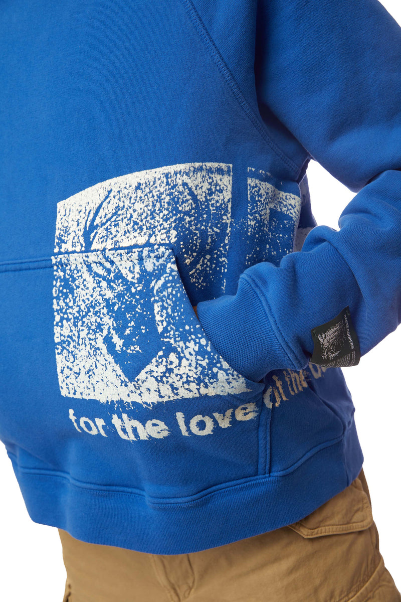 Mountain Logo Hooded Sweatshirt in Royal Blue – REESE COOPER®