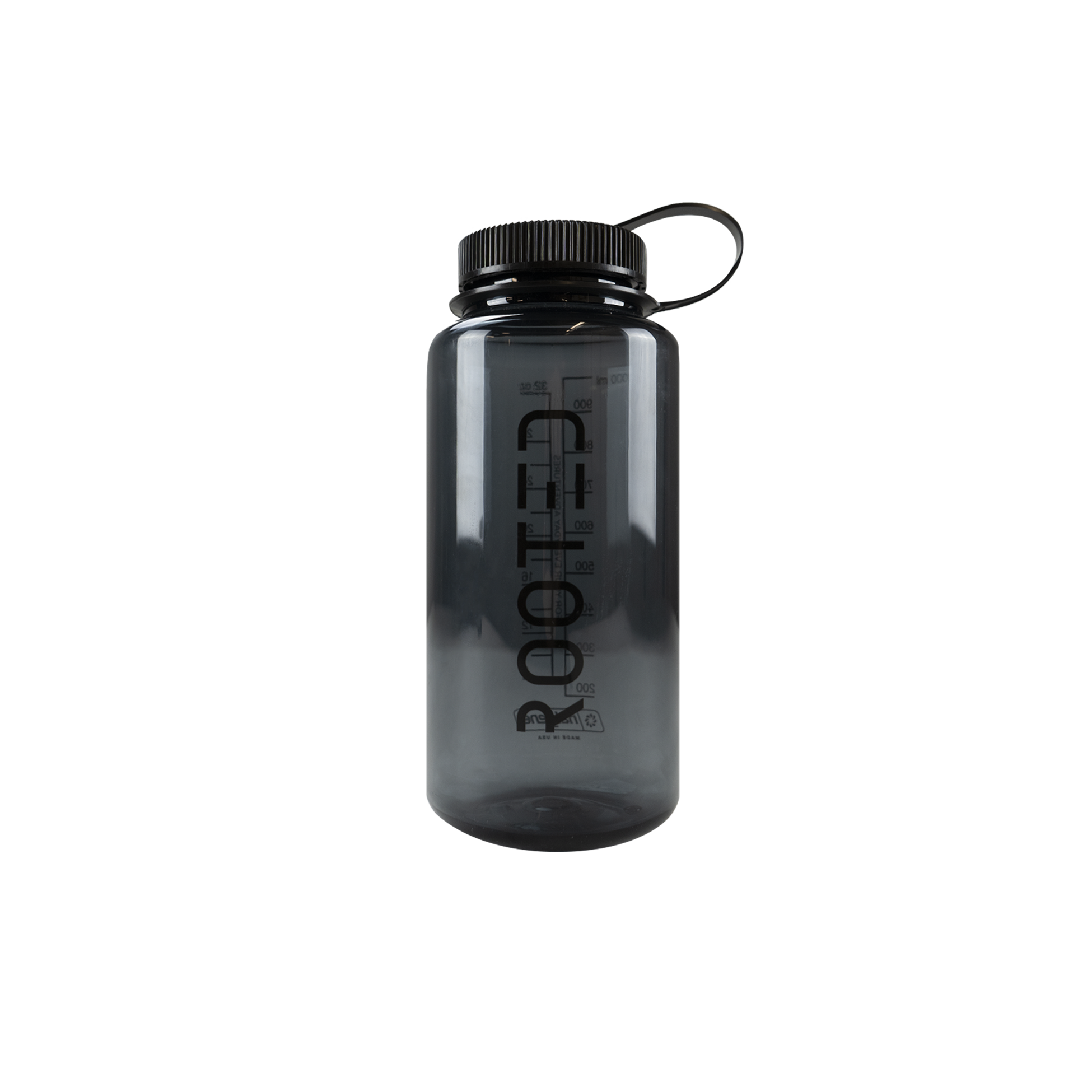 ROOTED Nalgene 'Black' - ROOTED