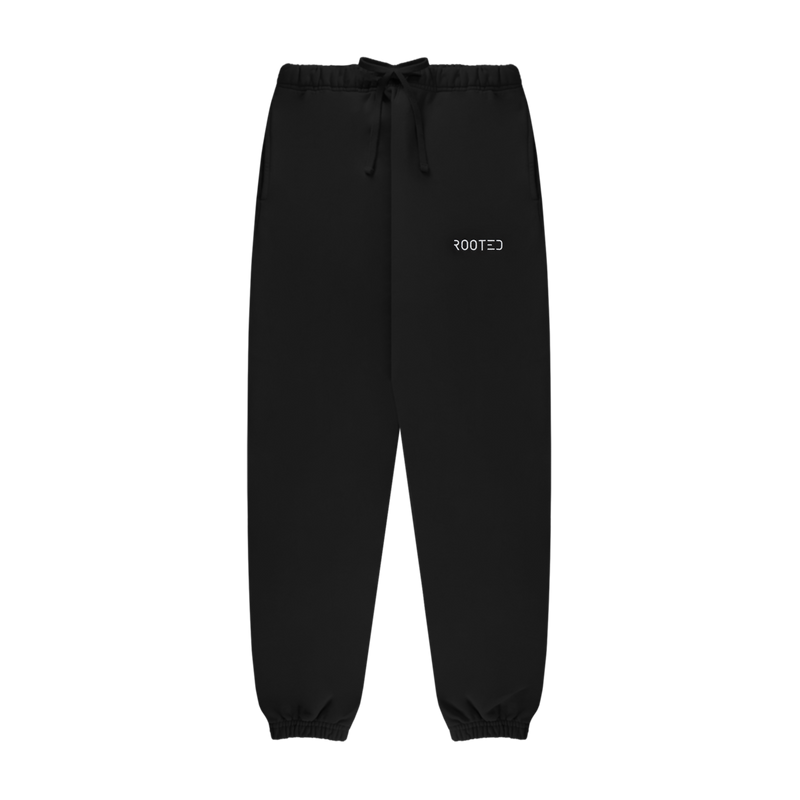 ROOTED Sweatpants 'Black' - ROOTED