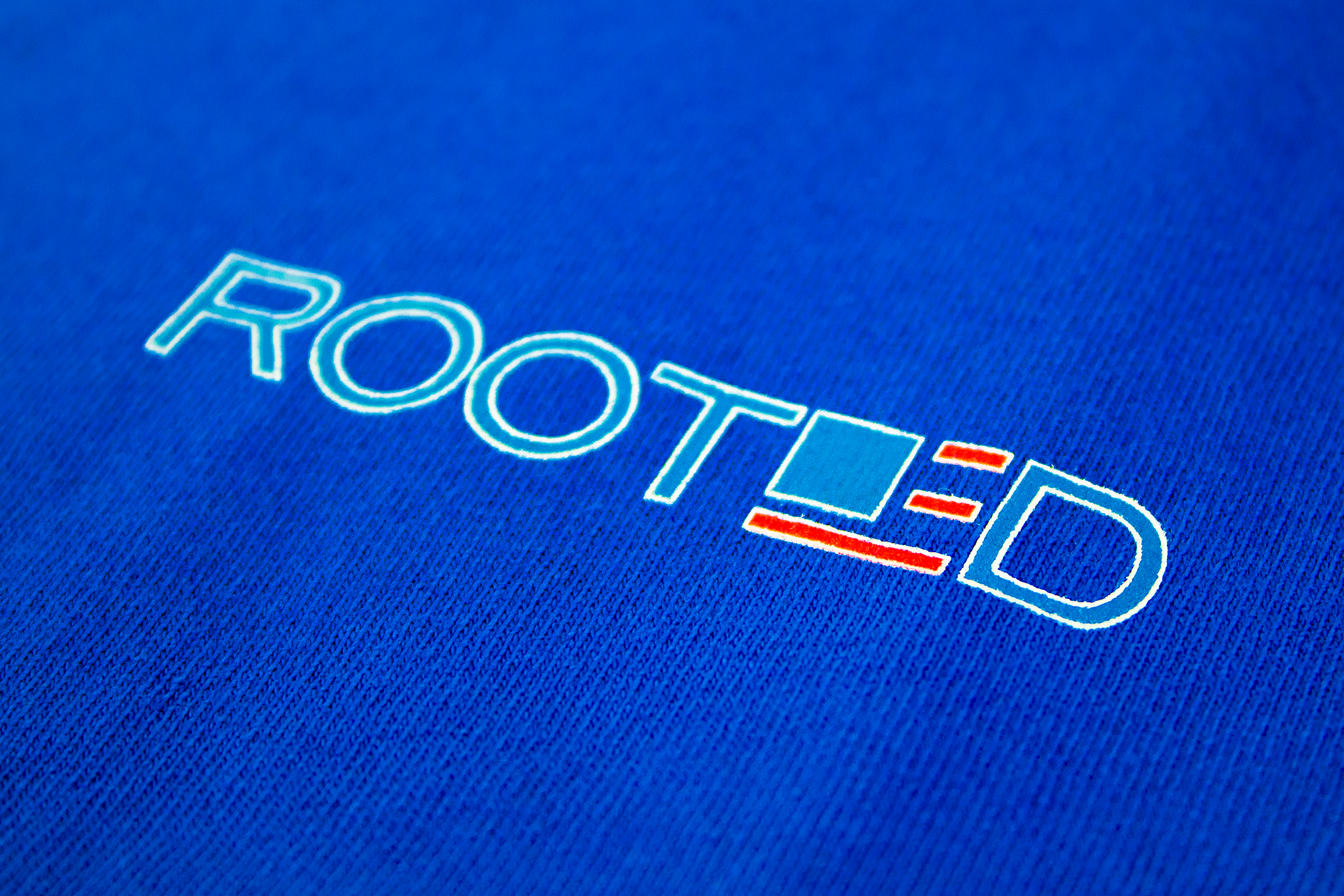 ROOTED VFC T-Shirt 'Blue' - ROOTED