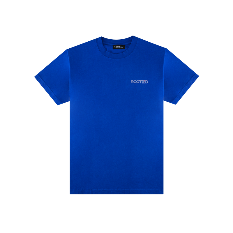 ROOTED VFC T-Shirt 'Blue' - ROOTED