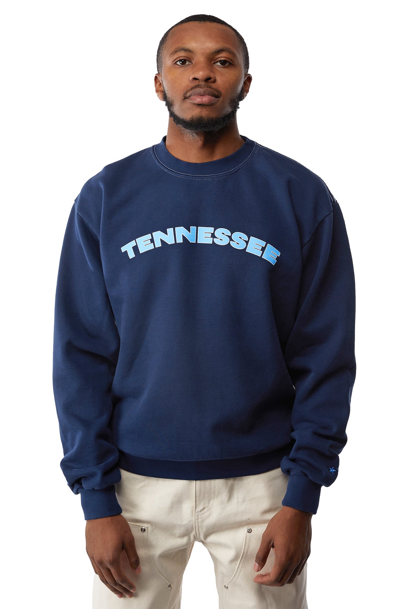 ROOTED x Titans Crewneck Sweatshirt 'Navy' - ROOTED