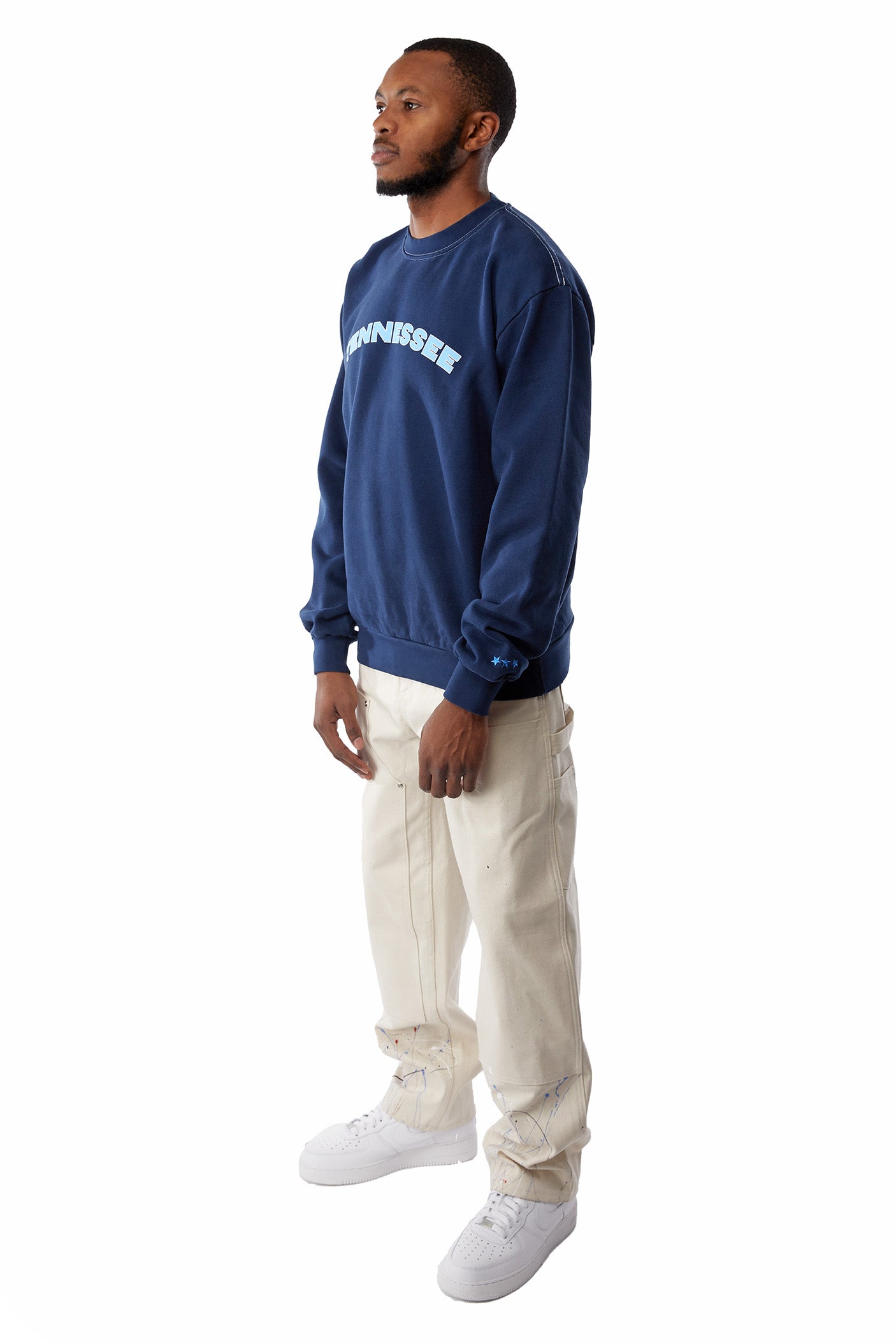 ROOTED x Titans Crewneck Sweatshirt 'Navy' - ROOTED