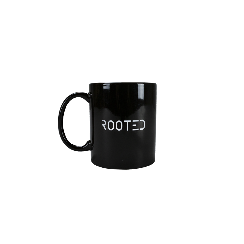 ROOTED Coffee Mug in Black