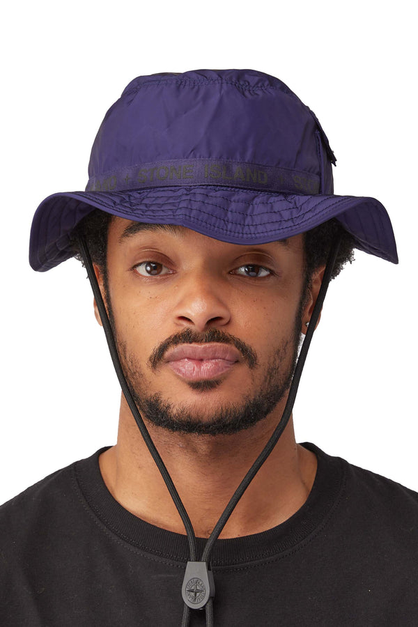 Stone Island Bucket Hat 'Royal Blue' - ROOTED