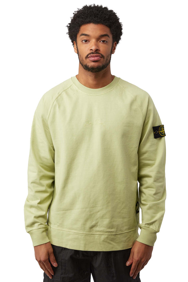 Stone island hot sale lemon sweatshirt