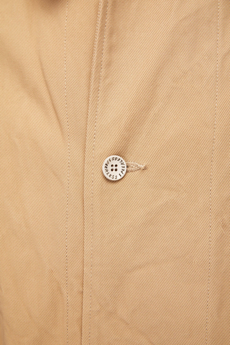 Visvim Varjak Shop Coat 'Beige' | ROOTED