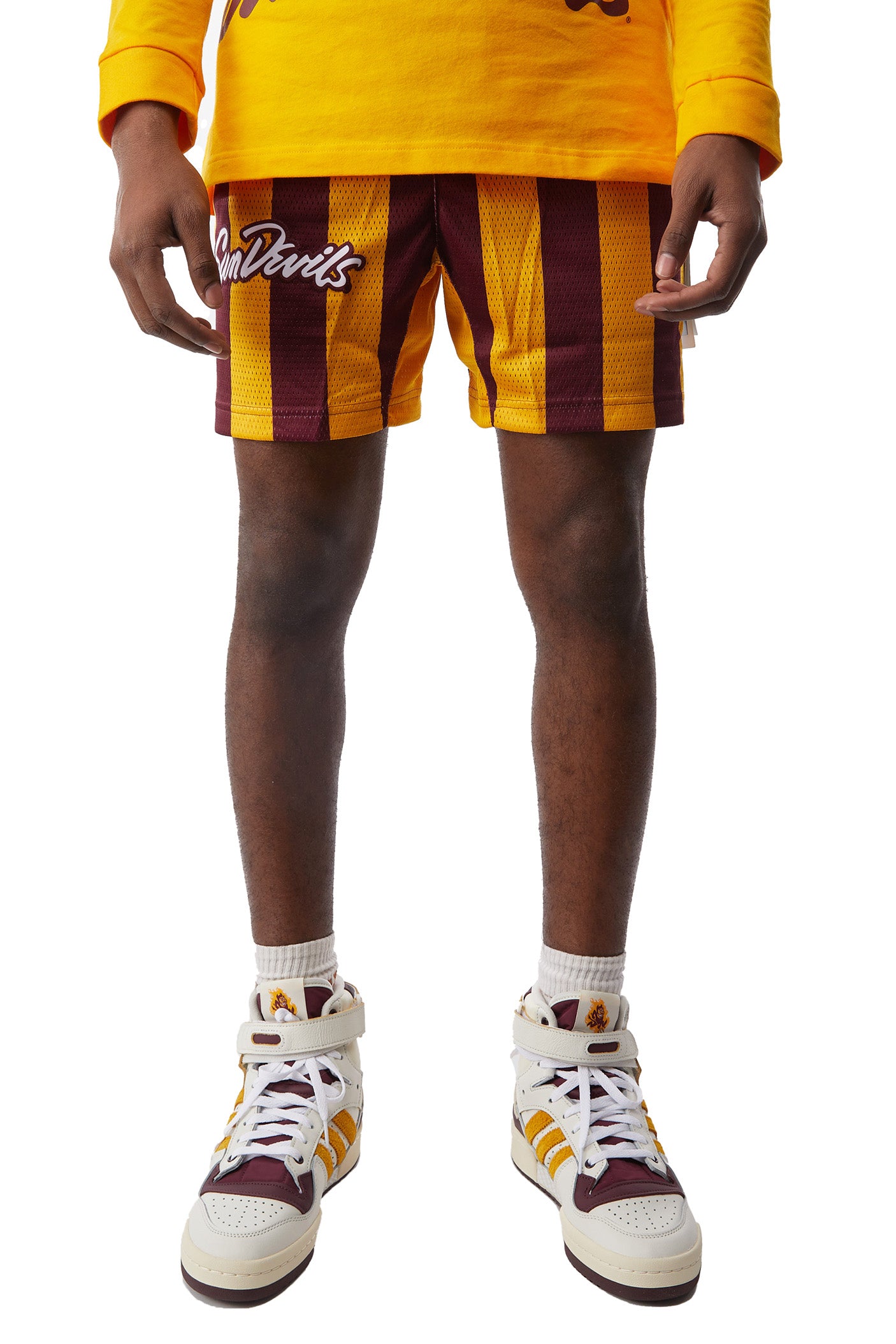 adidas x Eric Emanuel Shorts 'Arizona State' - ROOTED