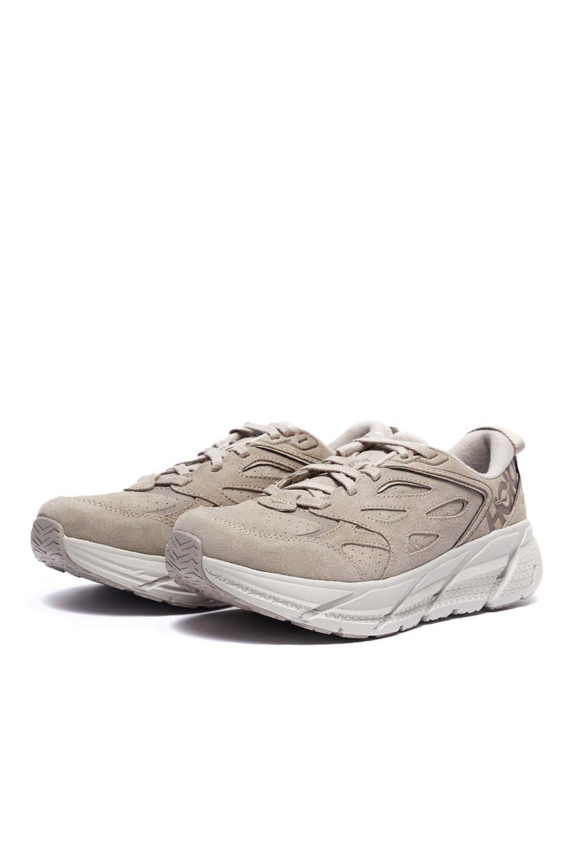 HOKA Mens Clifton L Suede Shoes | ROOTED