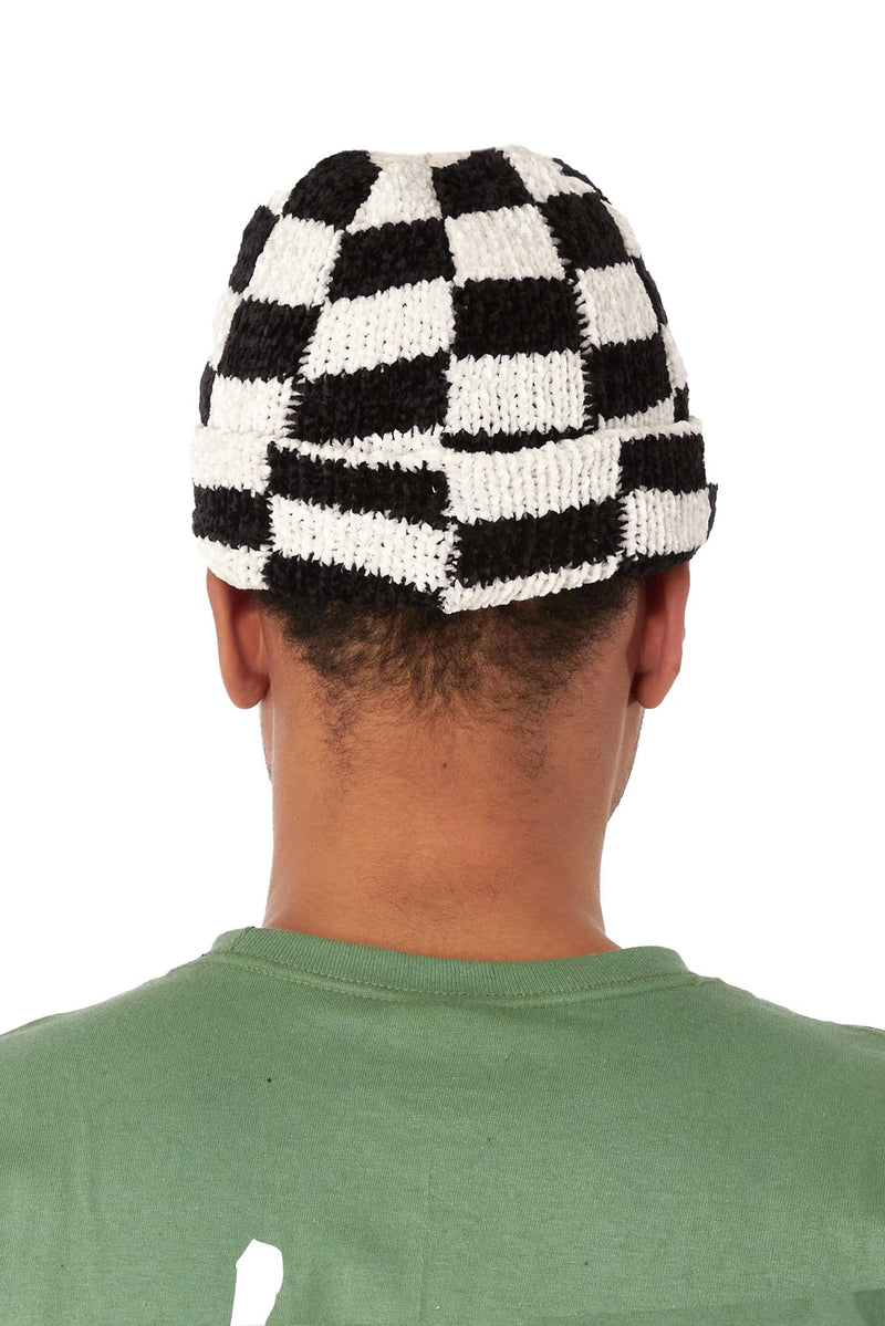 Stussy Crochet Checkered Beanie | ROOTED