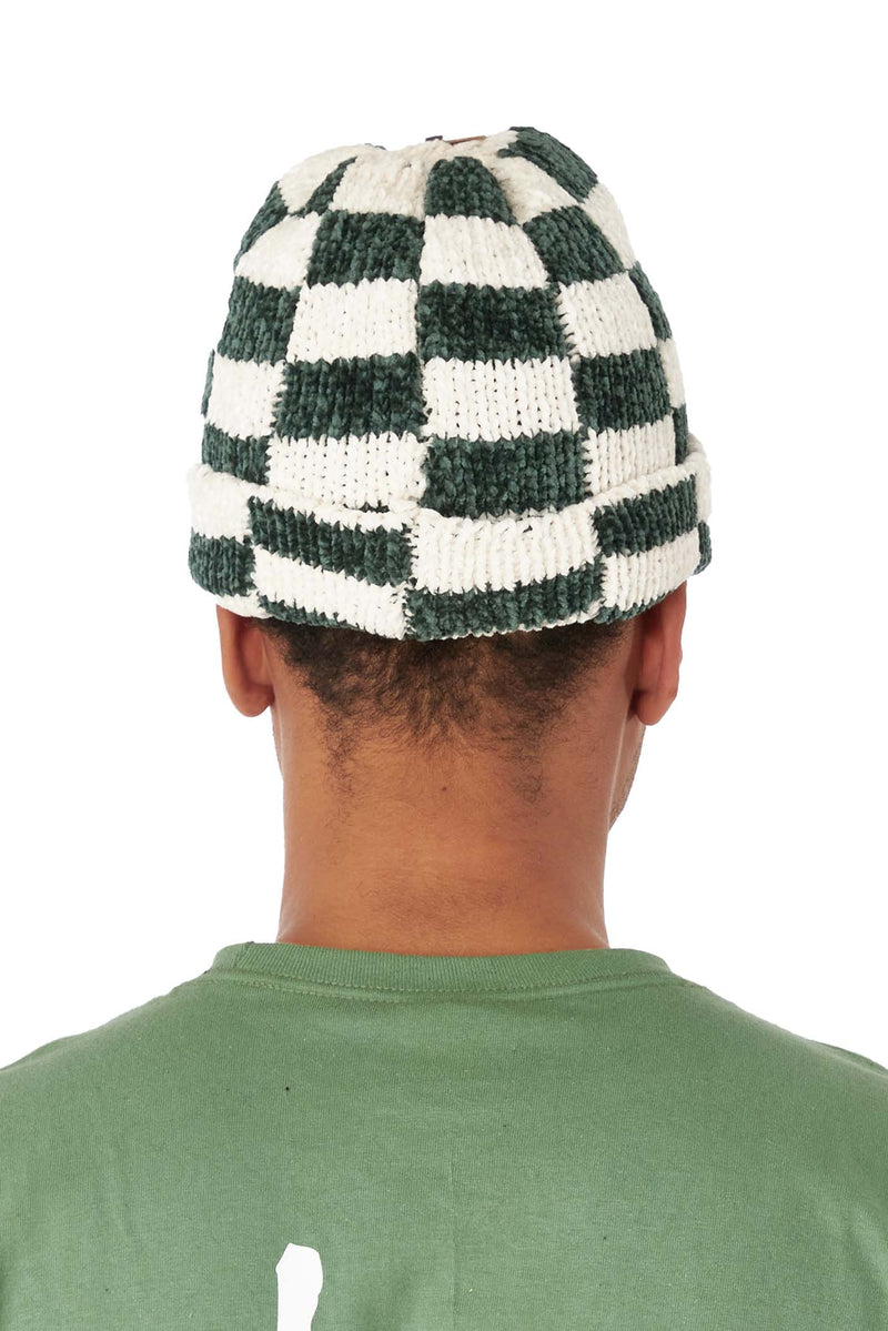 Stussy Crochet Checkered Beanie | ROOTED