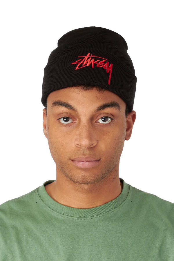 Stussy Big Stock Cuff Beanie - ROOTED