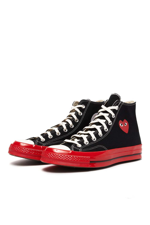 Comme des Garcons PLAY x Converse Chuck 70 High Shoes - ROOTED