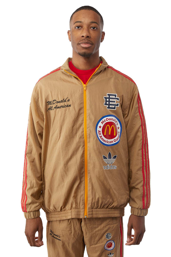 Adidas x EE McDonalds Mens AA Jacket 'Blue/Red/Gold' - ROOTED