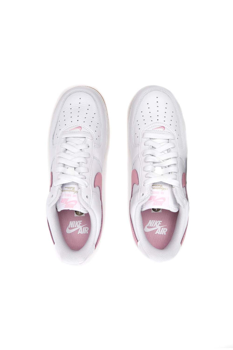 Nike Mens Air Force 1 Low Retro Shoes 'White/Pink' - ROOTED