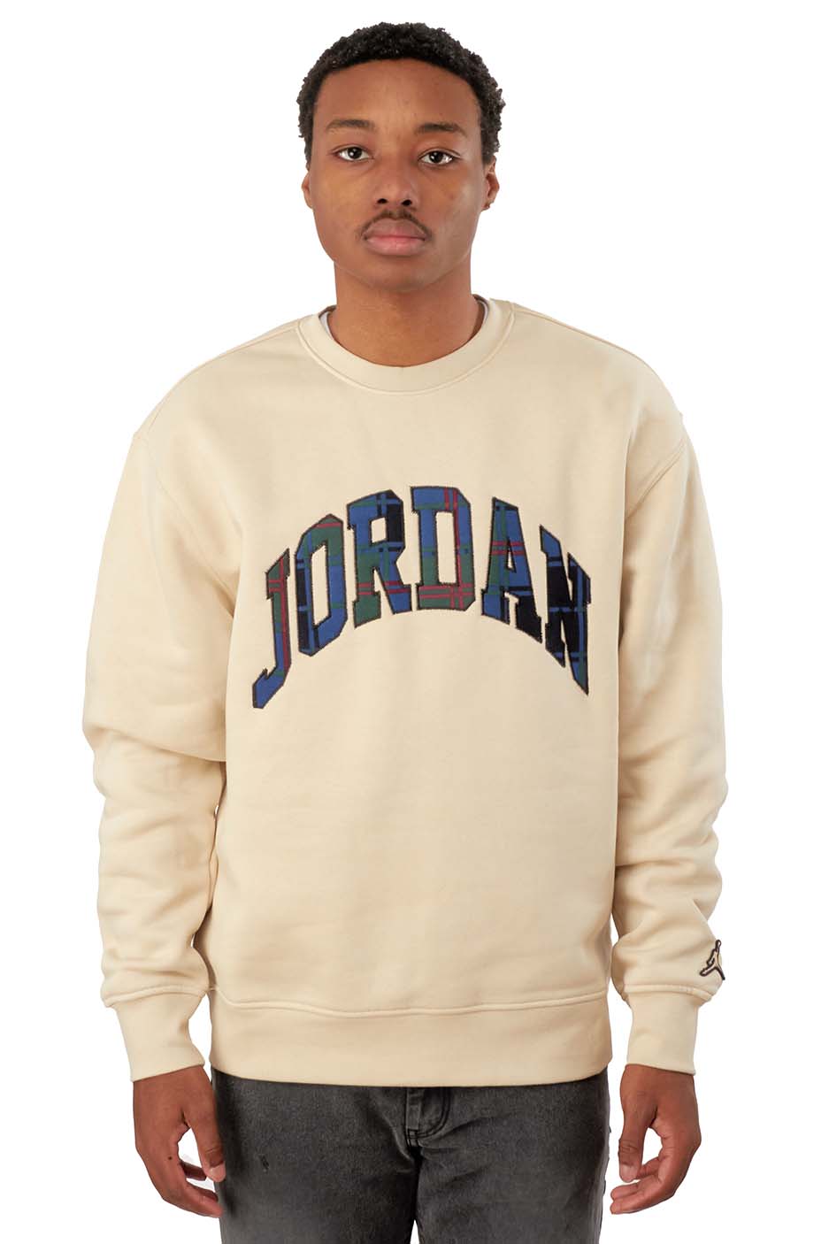 Air Jordan Mens Essential Holiday Fleece Crew - ROOTED