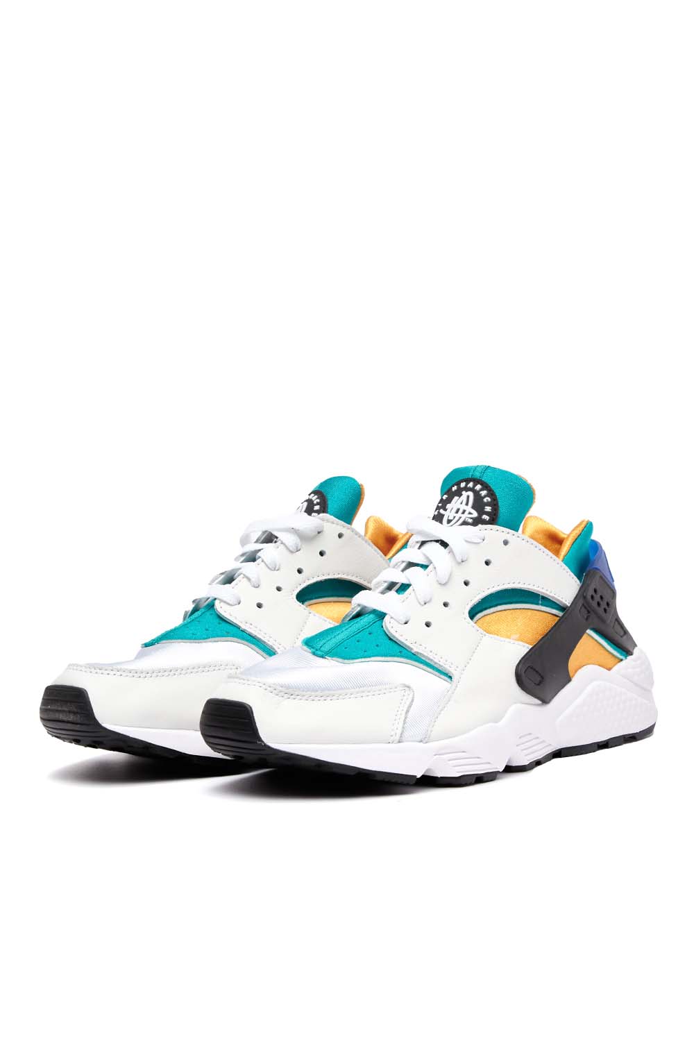 Nike Air Huarache White Blue Emerald Resin ROOTED