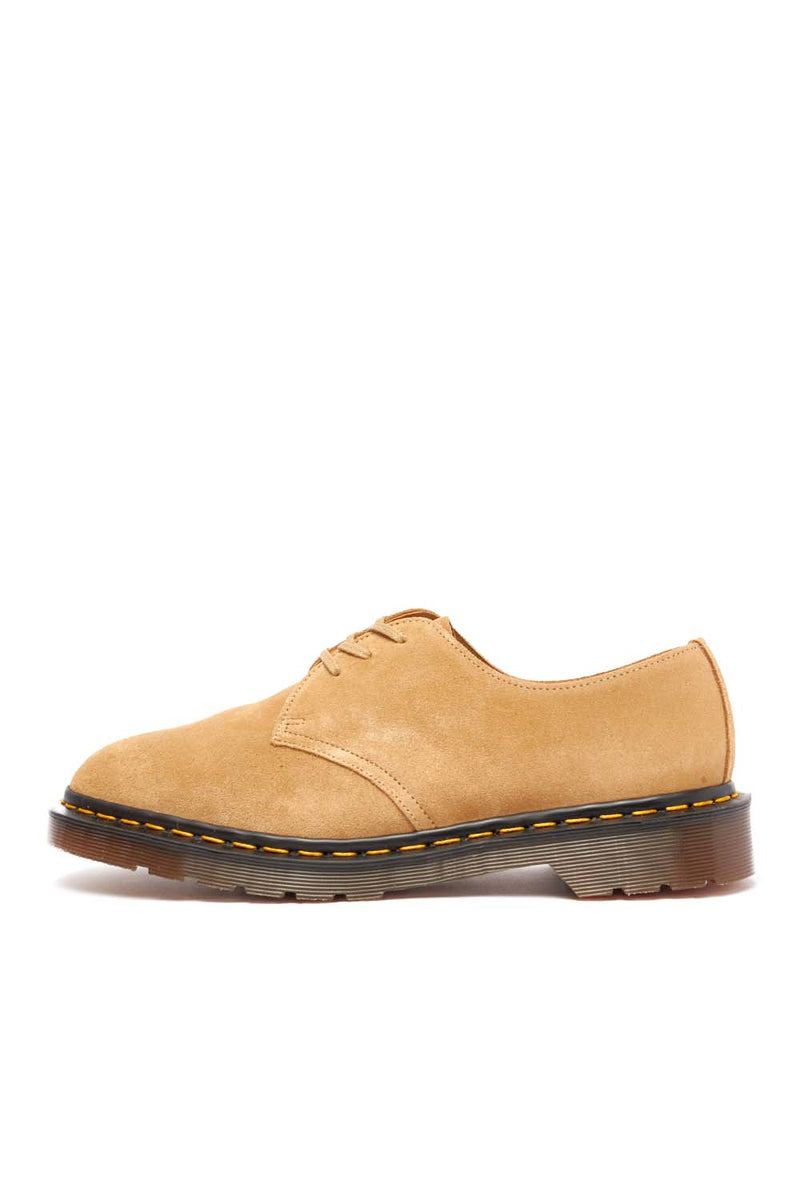 Martens Mens 1461 Shoes 'Almond Buck Suede' | ROOTED