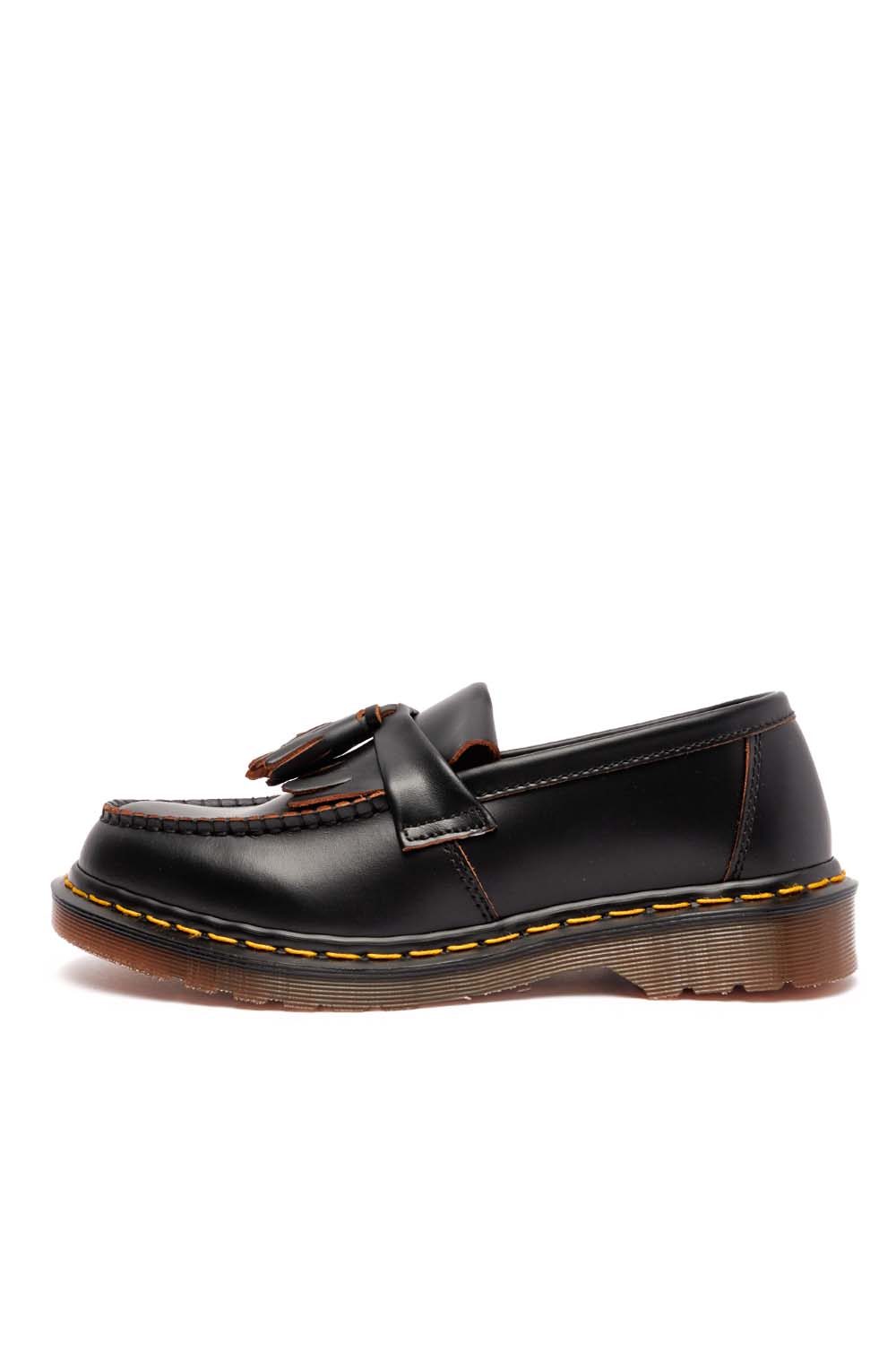 Dr Martens Mens Vintage Adrian Shoes 'Black Quilon' - ROOTED