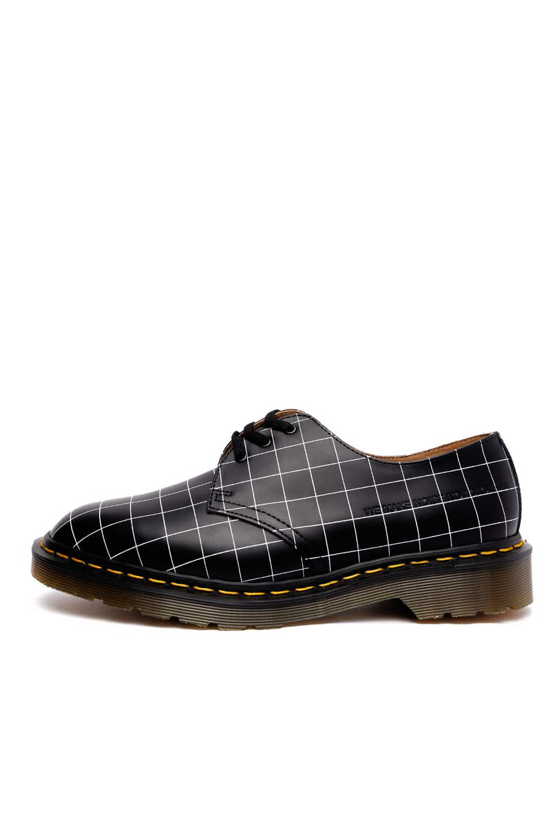 Dr. Martens x Undercover Mens 1461 Check Smooth Shoes 'Black' - ROOTED